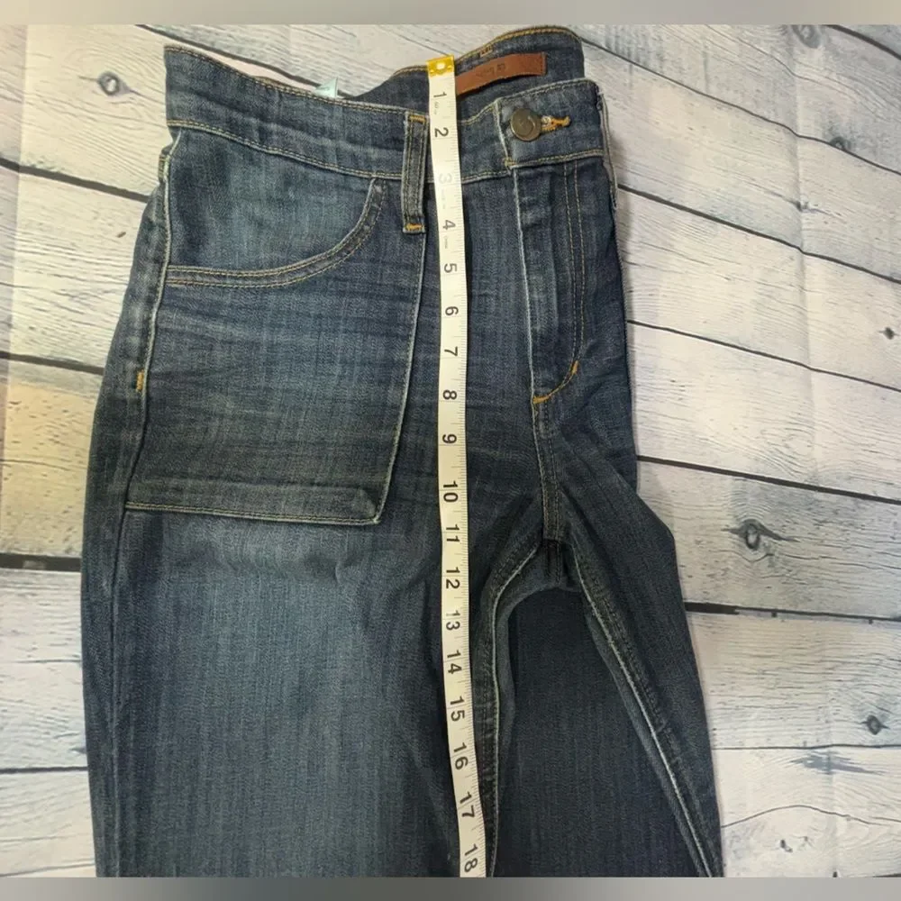 Joe's Jeans Samantha Porkchop Pocket Soft Y2K Classic Boot Cut Jeans Size 28